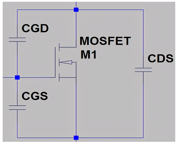 MOSFET中的电容是干什么用的