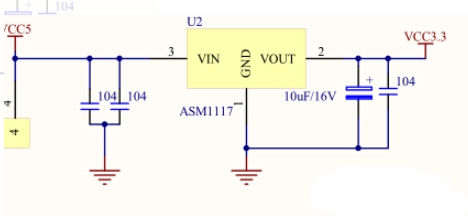 5v转3.3v电路设计图