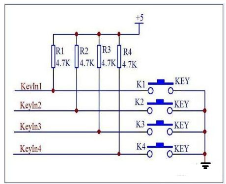 单片机按键复位电路原理和电路图解析
