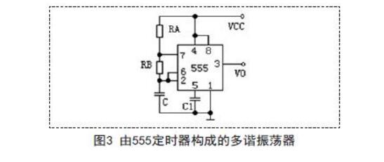 555构成的多谐振荡器电路原理分析