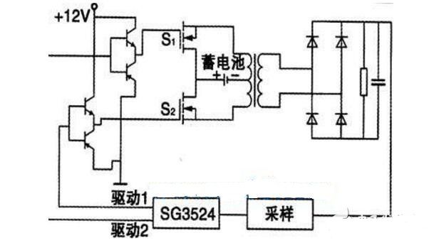 SG3524控制的恒流源电路图