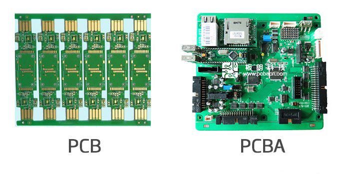PCBA和PCB的区别