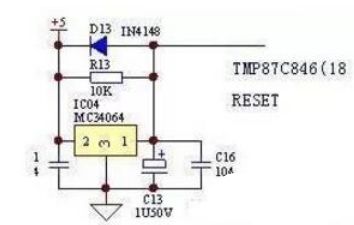 常见的复位电路 单片机复位电路的原理