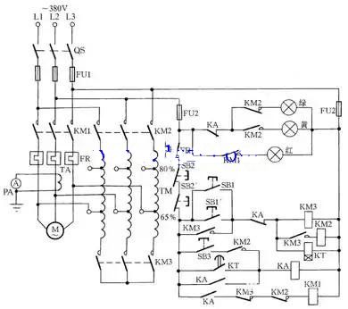 电动机降压启动方式及原理接线图大全（二）
