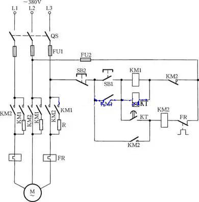 电动机降压启动方式及原理接线图大全（一）