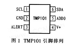 基于12C总线接口的智能温度传感器TMPl01的设计