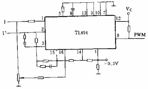 TL494作电流调节器的应用