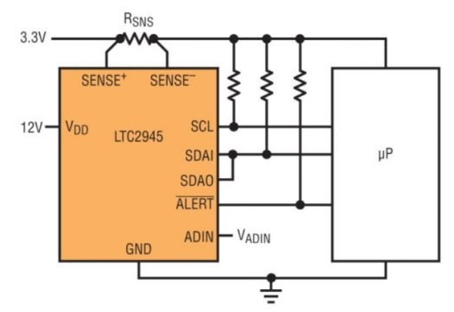 基于LTC2945提供一种简单有效的电压电流和功率监视