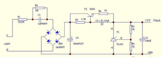 直流稳压电源一般有哪几部分组成?主要技术指标有哪些?