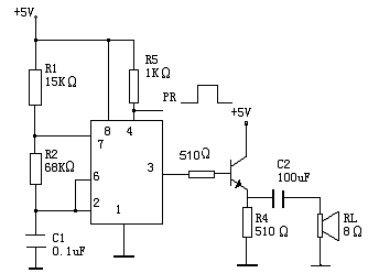 8路数字抢答器的VHDL程序设计