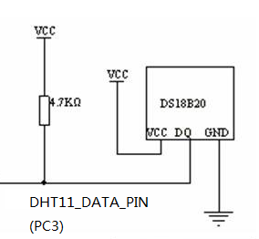 使用DS18B20温度传感器采集温度