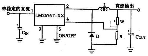 单片式开关稳压器LM2576-ADJ及其应用