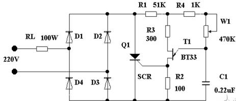 可控硅交流调压器模块电路设计