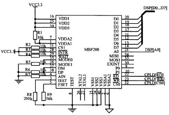 嵌入式指纹处理系统模块电路设计