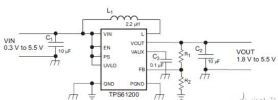 电池电压检测电路 - MSP430在单电池供电的LED照明中的应用电路