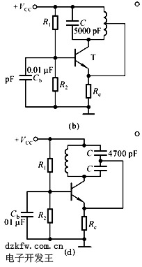 电感三点式和电容三点式反馈电路