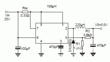 MC34063电路计算公式及应用讲解