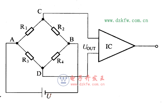 金属电阻应变片电桥电路图及电路计算