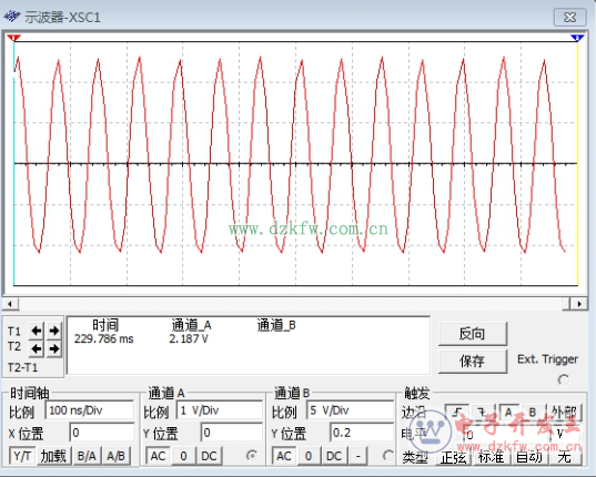 LC振荡电路波形分析