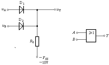 二极管或门电路原理图