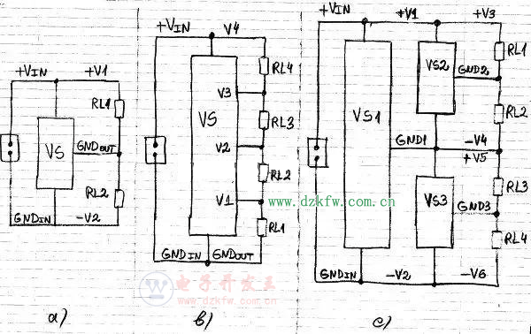 音频放大器电压分割电路图详解