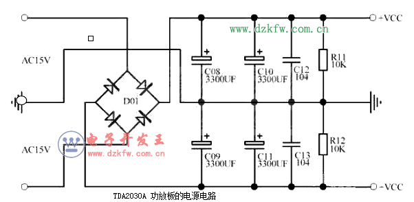 TDA2030音频功率放大电路的制作,TDA2030amplifier