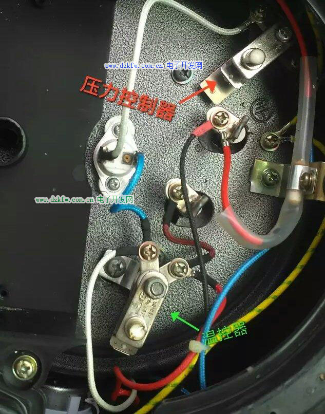 电压力锅的压力控制器和温控器