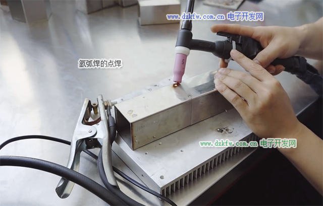 氩弧焊怎么点焊，氩弧焊的点焊演示